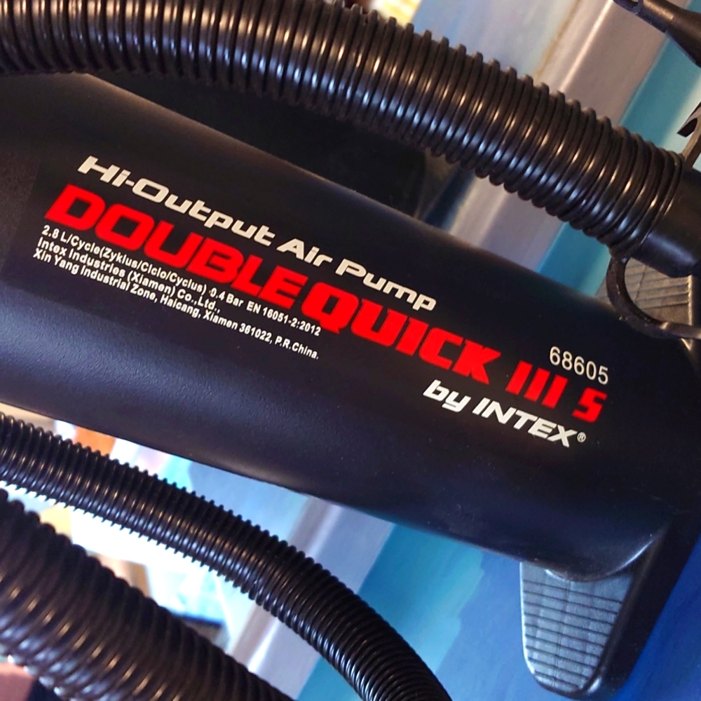 INTEX DOUBLE QUICK III 5, Hi-Output Air Pump 68505 NWOB